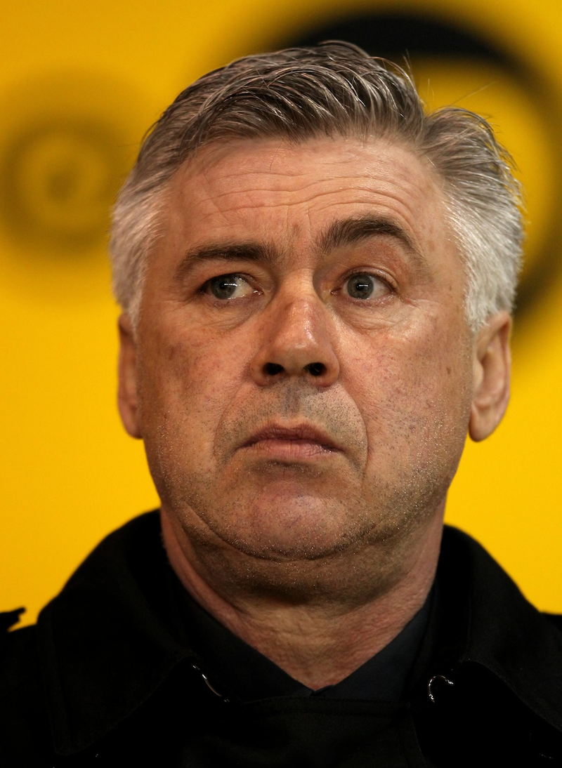 Illustration for article titled Carlo Ancelotti's Eyebrow Is The Greatest Thing Ever: A Gallery